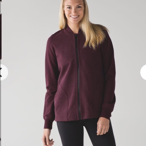 lululemon athletica Sweaters - Lululemon Size 6 Pleat Street Jacket Hoodie